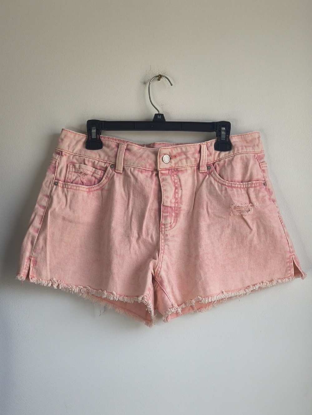Time and Tru Soft Pink Denim Cutoff Shorts
